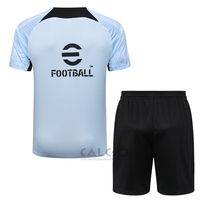 Tuta da Track Inter Manica Corta 2023-2024 Blu - Pantaloncini
